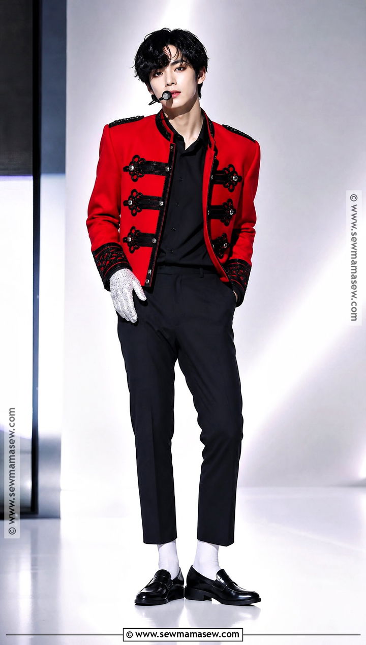 Michael Jackson Red Jacket Costume - 30 singer halloween costumes