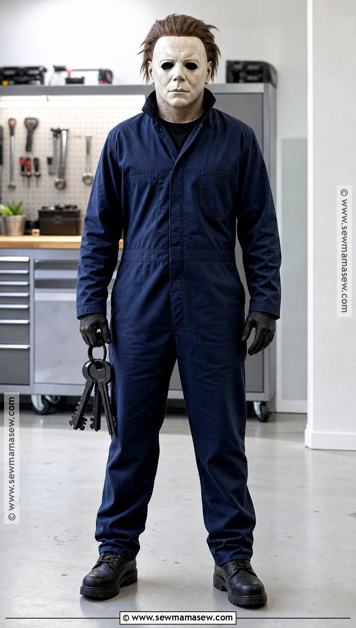 Michael Myers Inspired Coverall Costume - 30 horror costumes