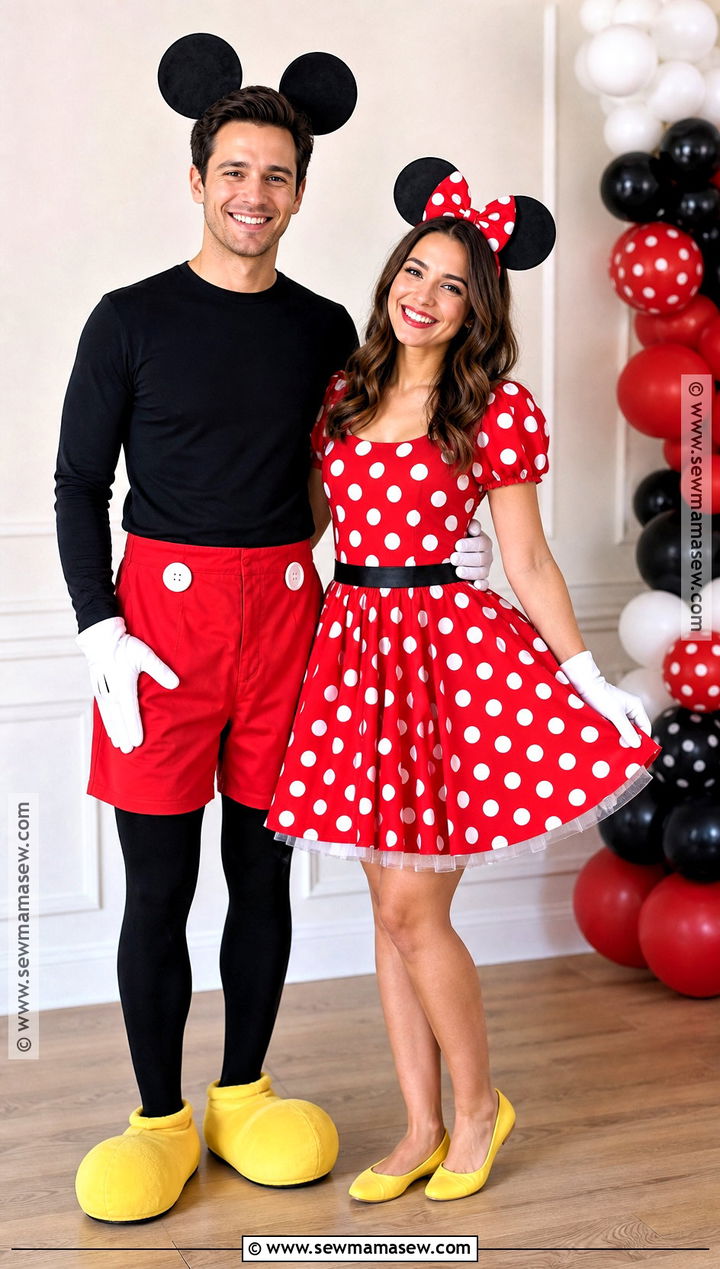 Mickey And Minnie Couple Costume - 40 disney couple costumes