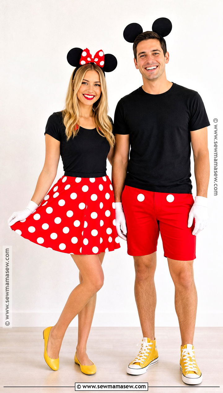 Mickey And Minnie Couple Costume - 30 couple costumes cute