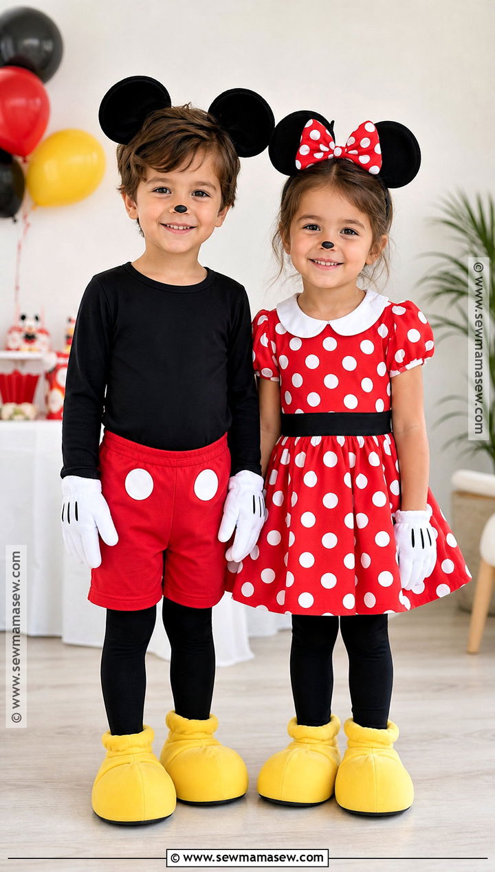 Mickey And Minnie Twin Costume - 35 twin costumes