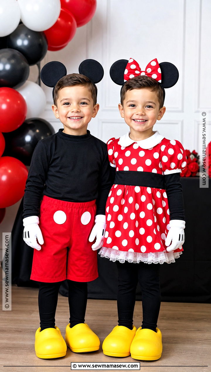 Mickey And Minnie Twins Costume - 30 twins costume ideas
