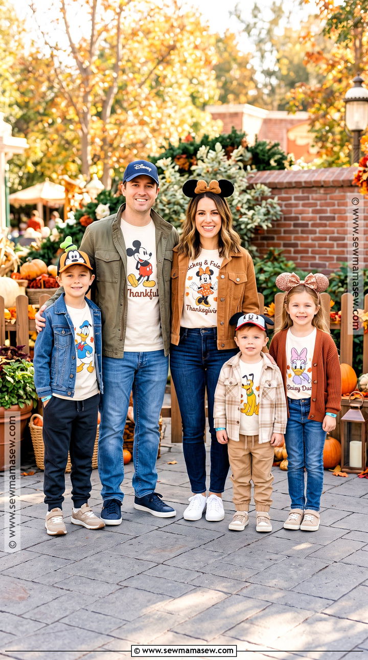 Mickey Friends Thanksgiving Shirt Outfit - 15 disney family shirts thanksgiving
