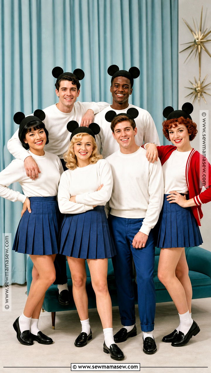 Mickey Mouse Club Group Costume - 35 mickey mouse costume ideas
