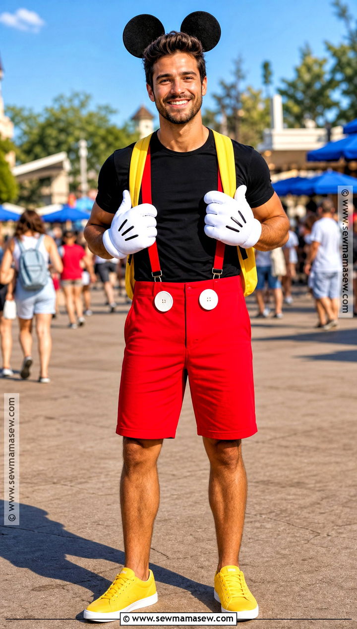 Mickey Mouse Costume For Men - 35 mickey mouse costume ideas