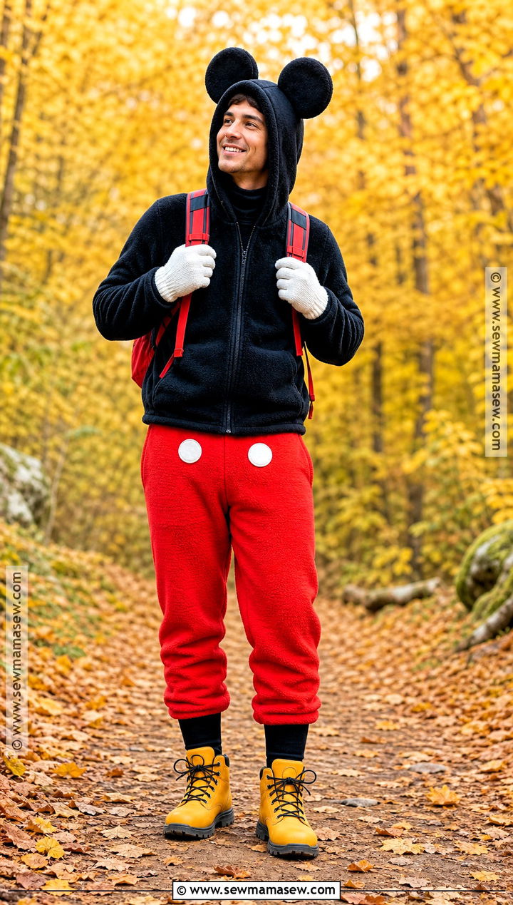 Mickey Mouse Costume With Hoodie - 35 mickey mouse costume ideas