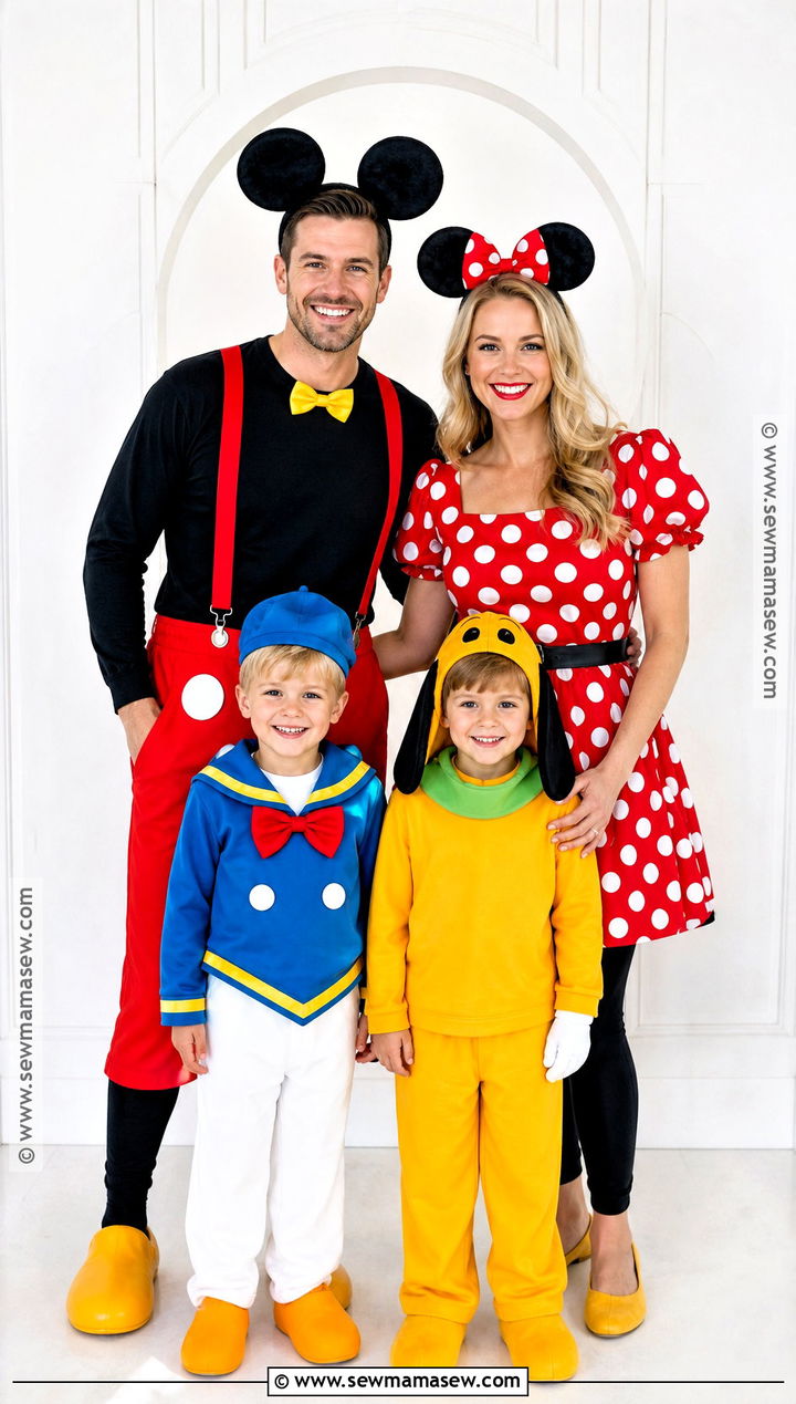 Mickey Mouse Family Costume - 35 mickey mouse costume ideas