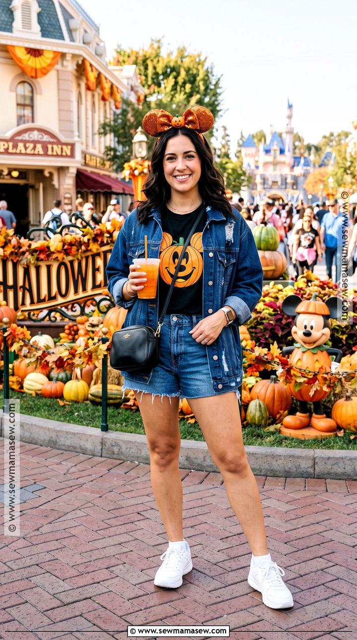Mickey Pumpkin Shirt Disneyland October Outfit - 20 Disneyland October Outfits