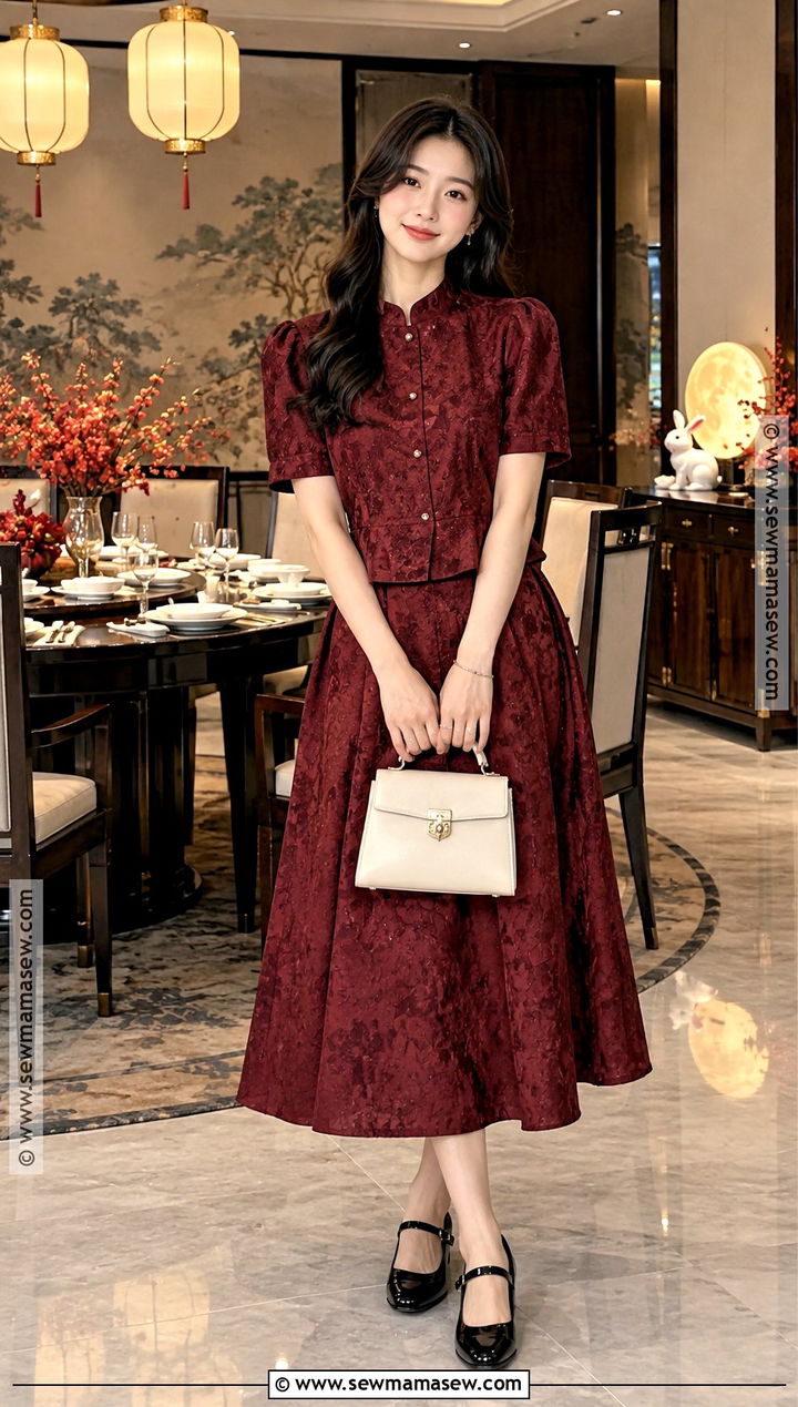 Mid Autumn Festival Matching Skirt Set Outfit - 20 mid autumn festival outfit ideas