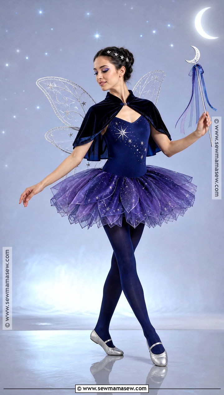 Midnight Fairy Ballerina Costume - 30 ballet halloween costumes