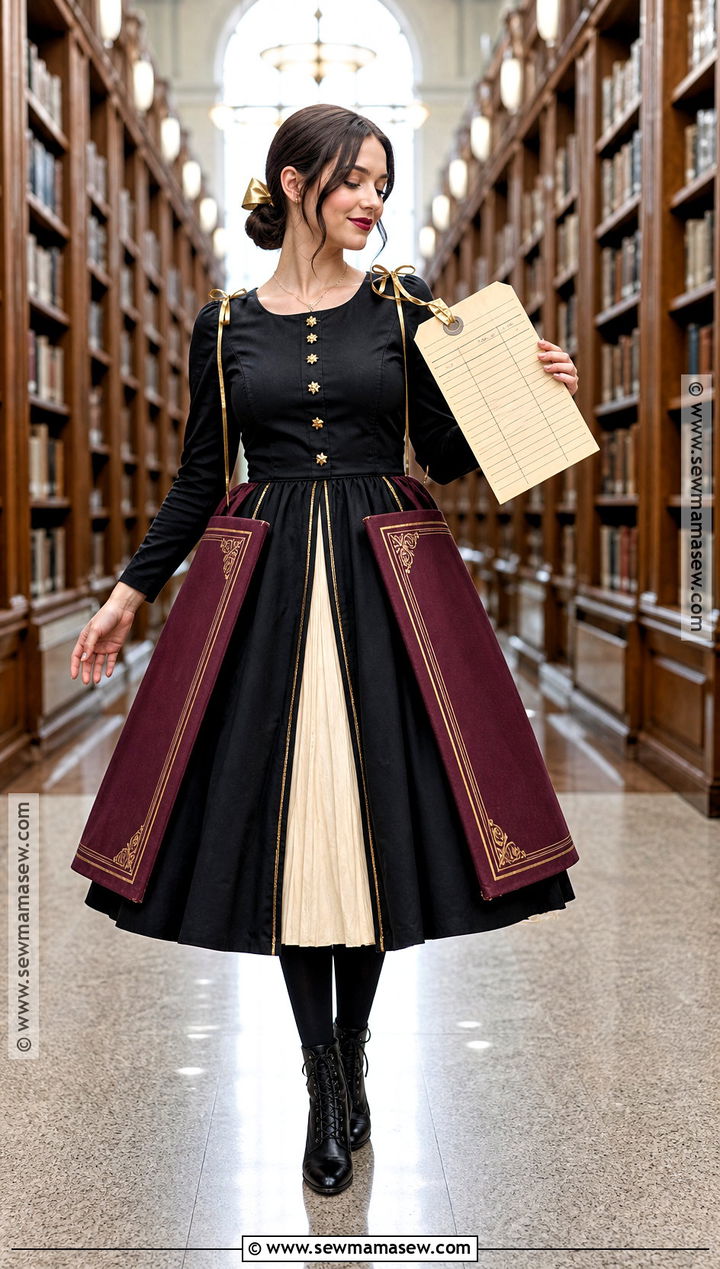 Midnight Library Book Costume - 30 original halloween costumes for women