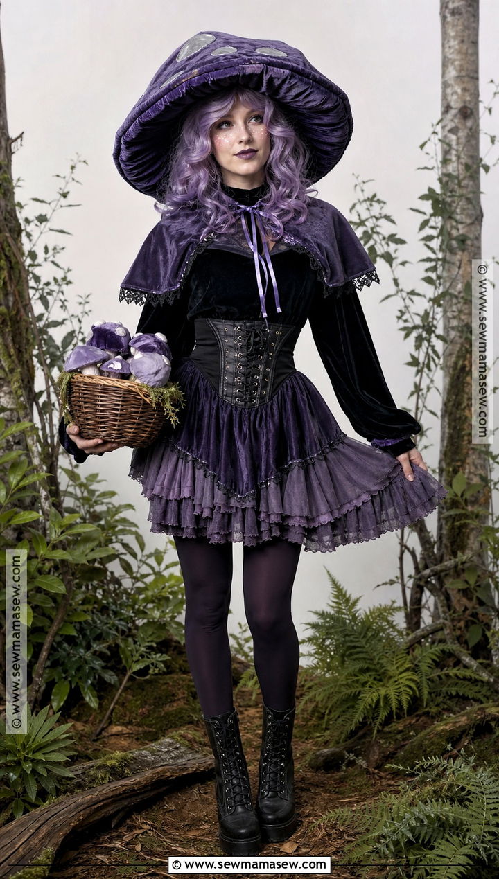 Midnight Mushroom Costume - 35 Alternative Halloween Costumes