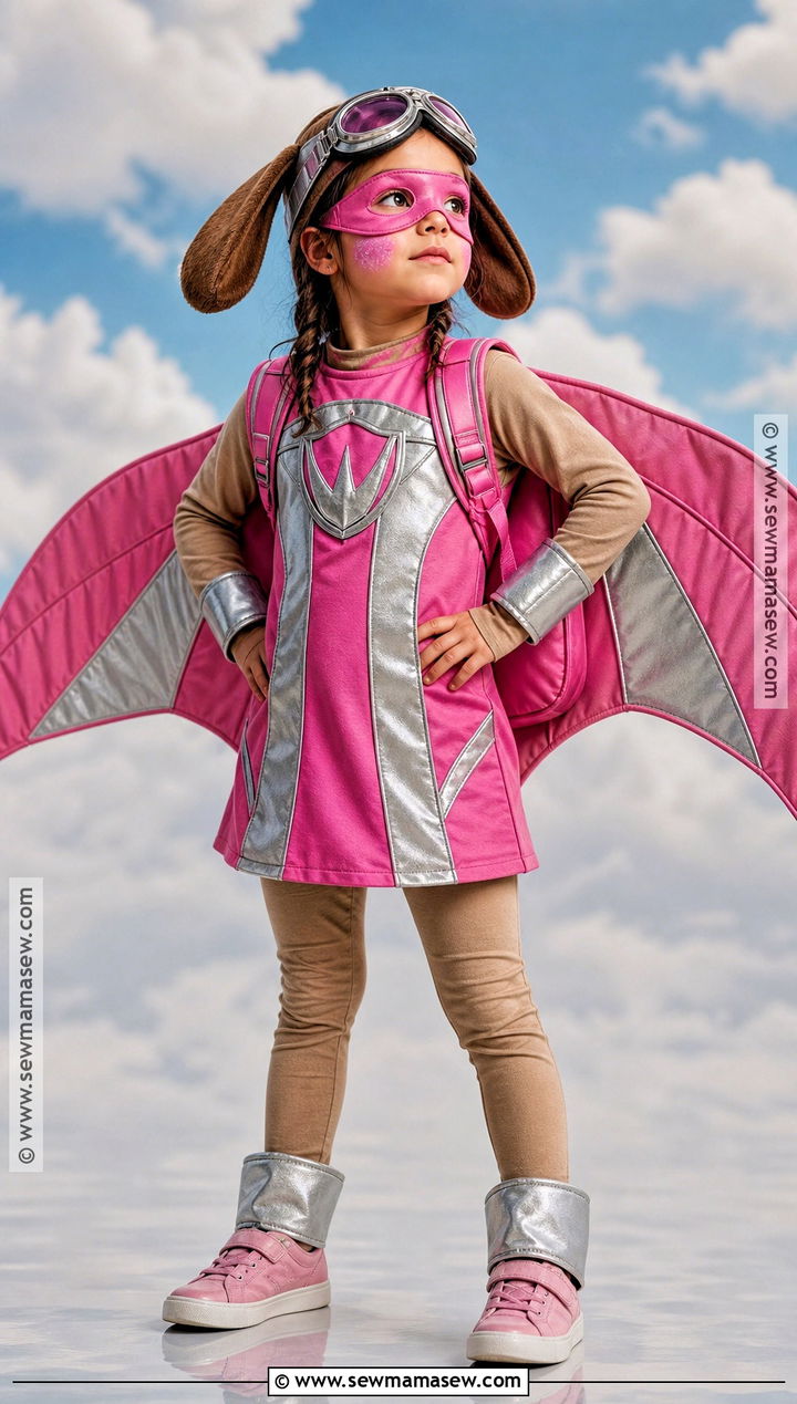 Mighty Skye Halloween Costume - 30 paw patrol halloween costume ideas