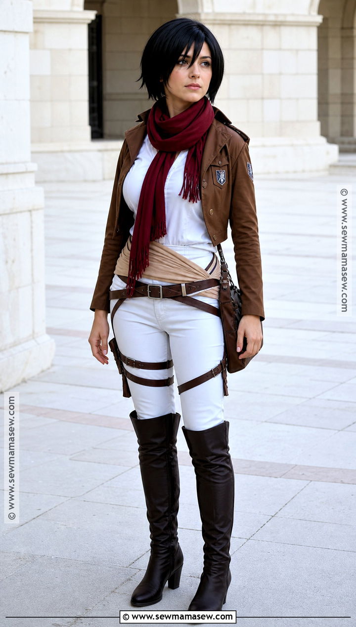 Mikasa Ackerman Anime Cosplay - 50 cosplay anime ideas