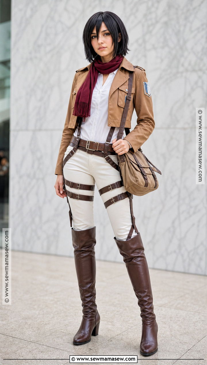 Mikasa Ackerman Black Hair Cosplay - 35 black hair cosplay ideas