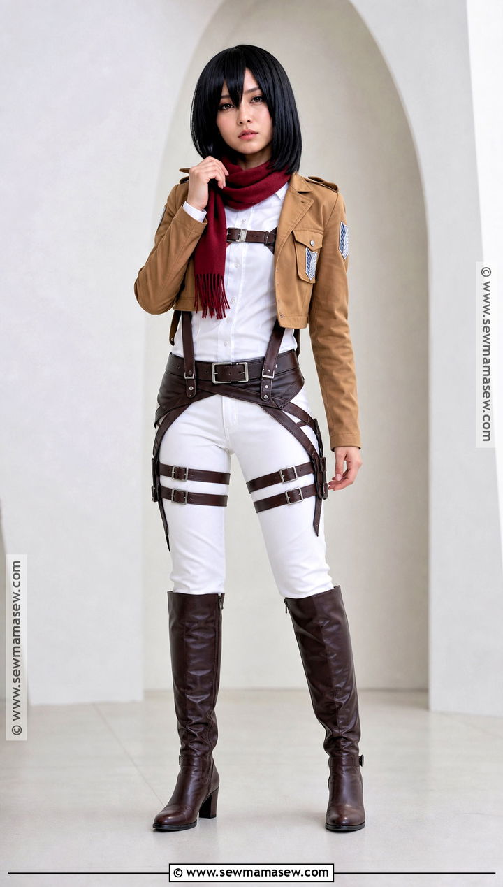 Mikasa Black Hair Anime Cosplay - 30 black hair anime cosplay ideas