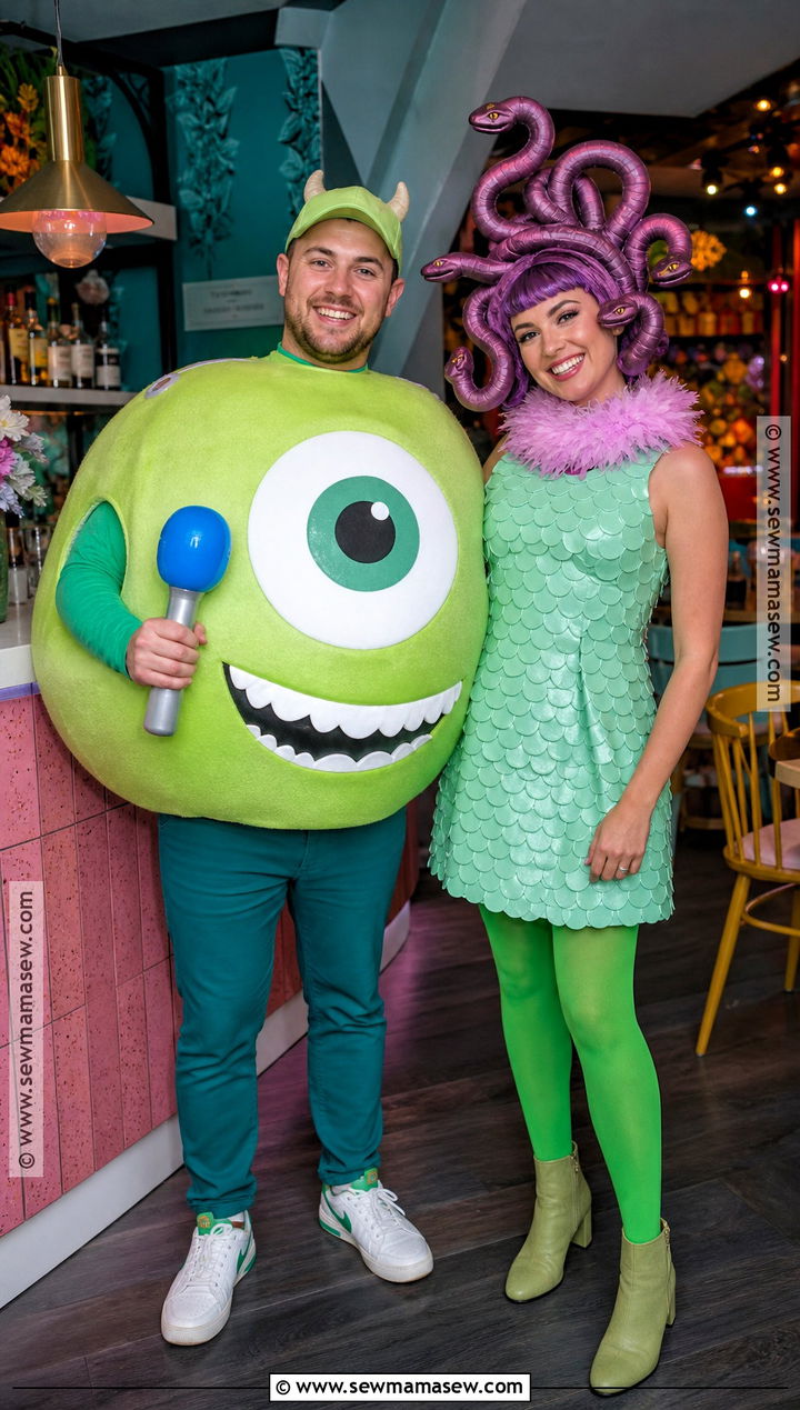 Mike And Celia Couple Costume - 30 monsters inc costume ideas