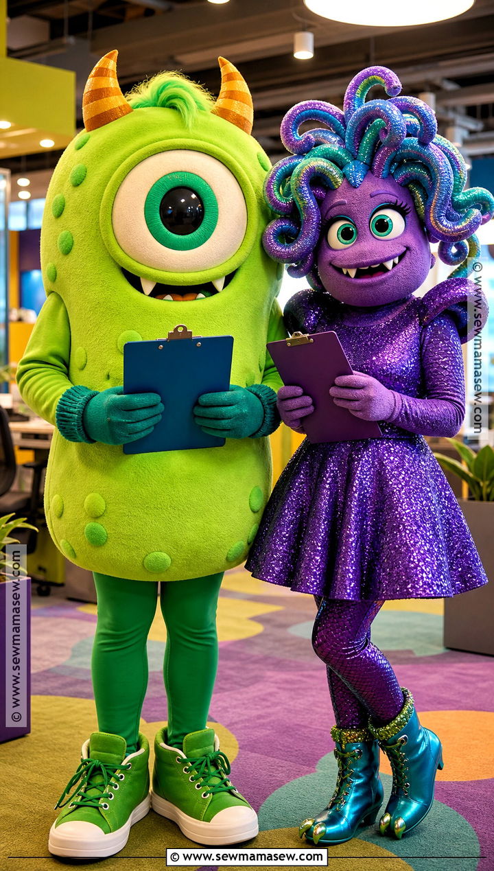 Mike And Celia Couple Costume - 40 disney couple costumes