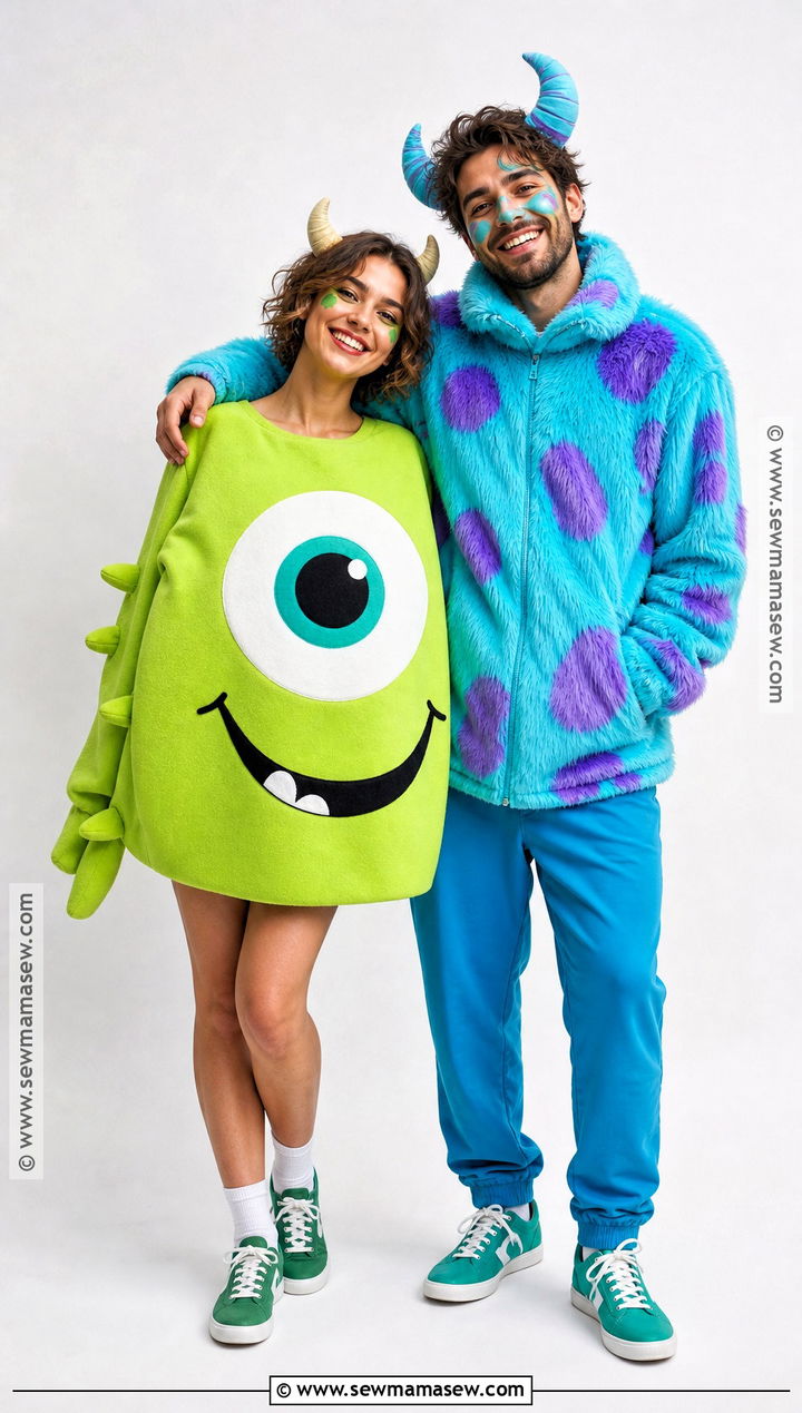Mike And Sulley Best Friend Costume - 45 best friend halloween costumes