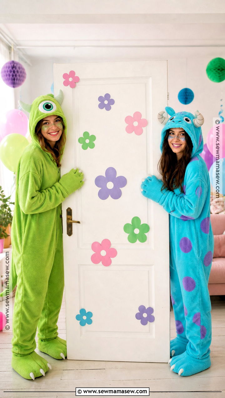 Mike And Sully Door Prop Costume - 35 mike and sully costume ideas