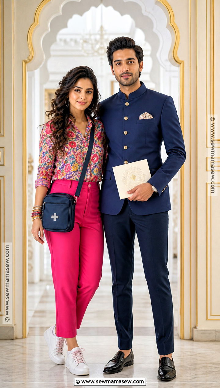 Mili And Vikram Costume From Khoobsurat - 30 Bollywood Couple Costume Ideas