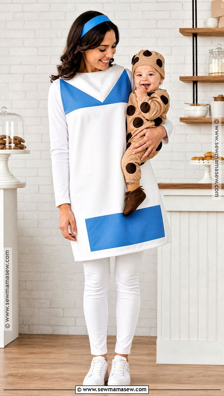 Milk And Baby Cookie Costume - 30 mom and baby costumes
