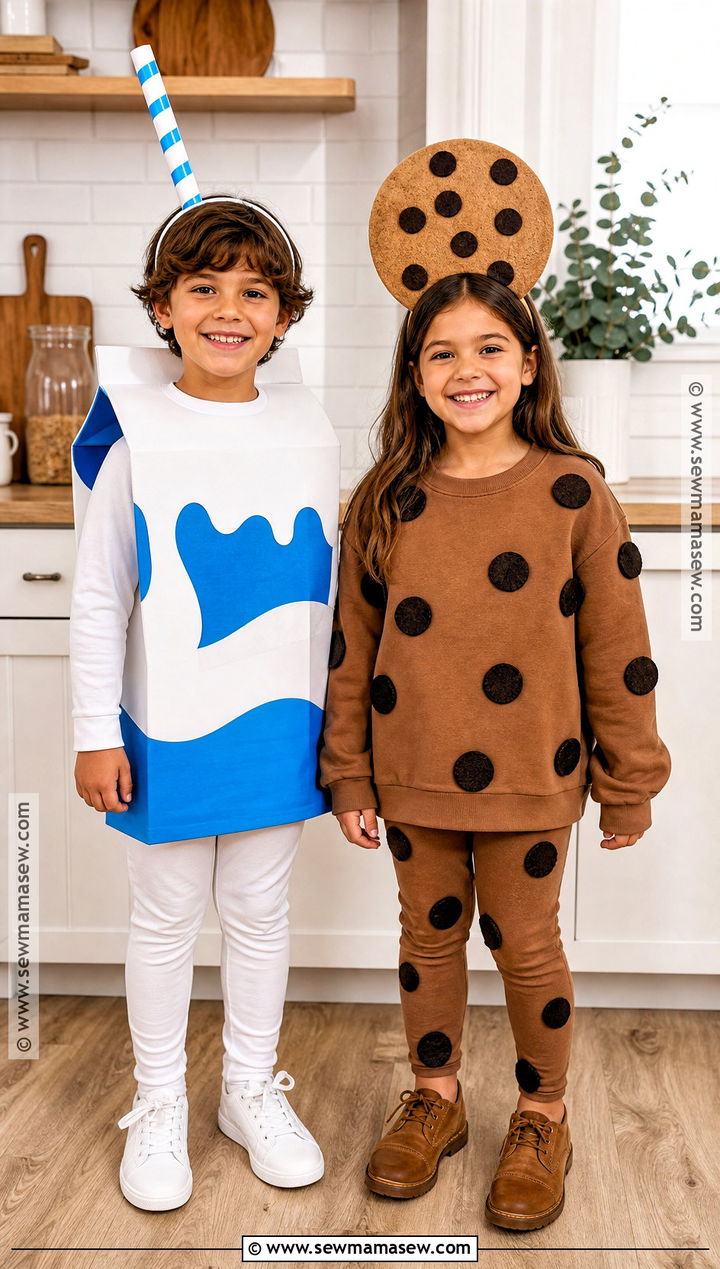 Milk And Cookie Costume - 35 boy and girl halloween costumes