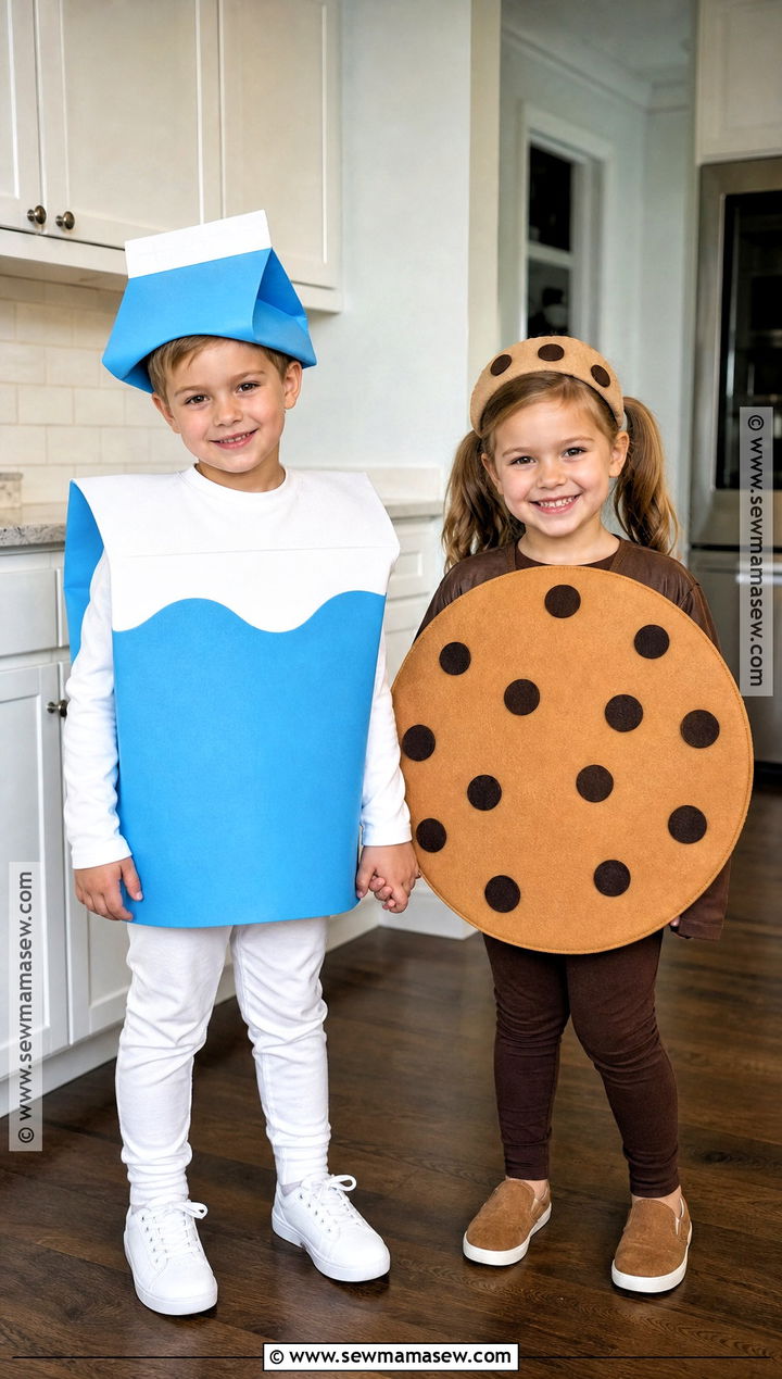 Milk And Cookies Costumes - 35 brother sister halloween costumes