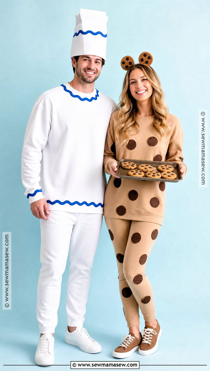 Milk And Cookies Couples Costume - 35 cute couples costumes for halloween