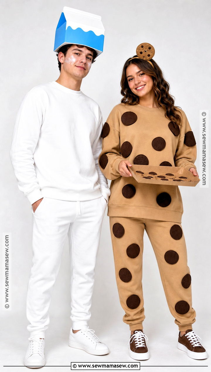 Milk And Cookies Duo Costume - 50 halloween costumes duo