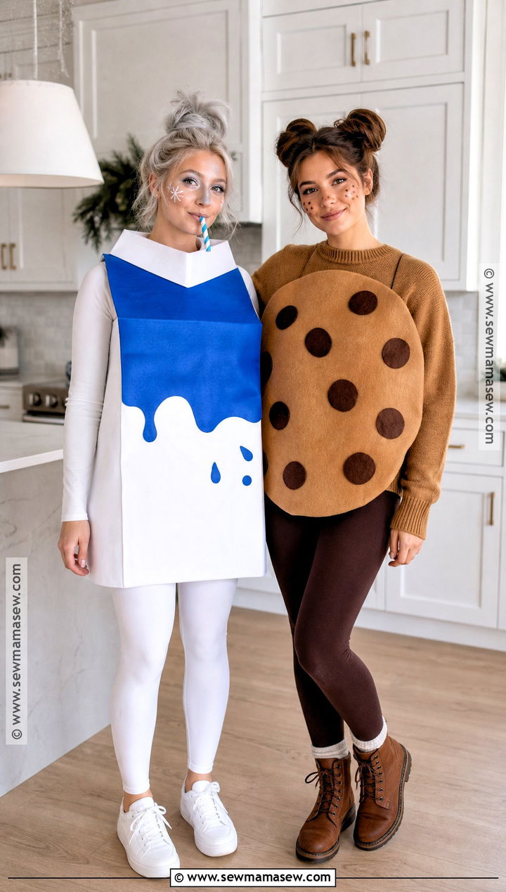 Milk And Cookies Friend Costume - 40 costume ideas for 2 for friends