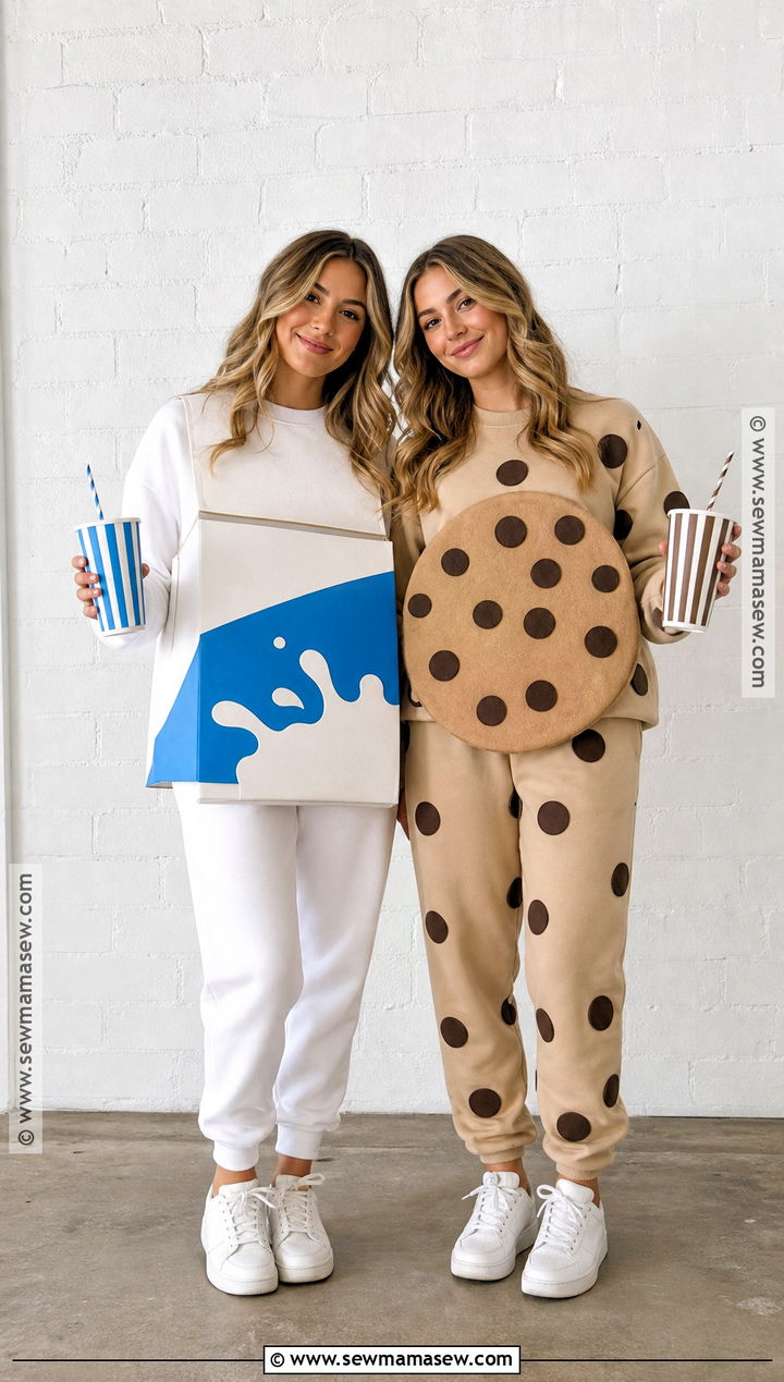 Milk And Cookies Twin Costume - 35 twin costume ideas
