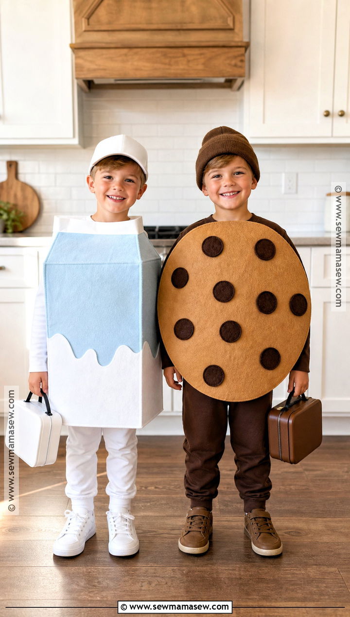 Milk And Cookies Twin Costume - 35 twin costumes