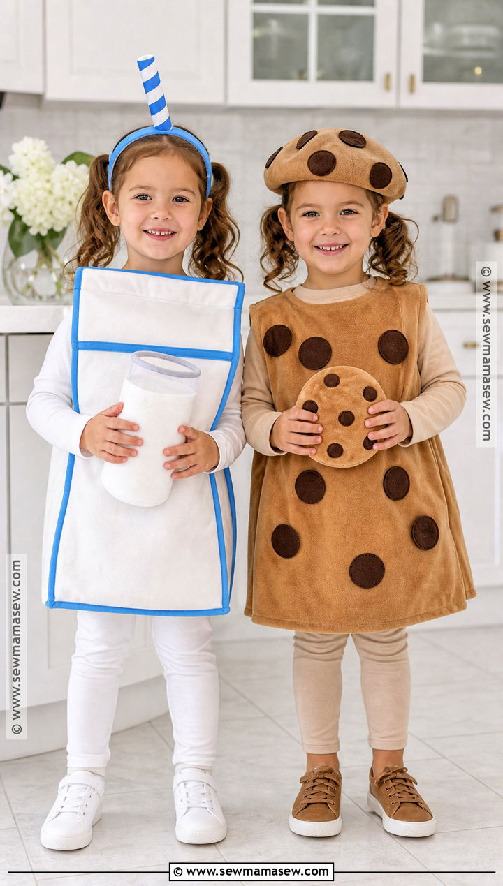 Milk And Cookies Twin Costume - 30 twins halloween costumes