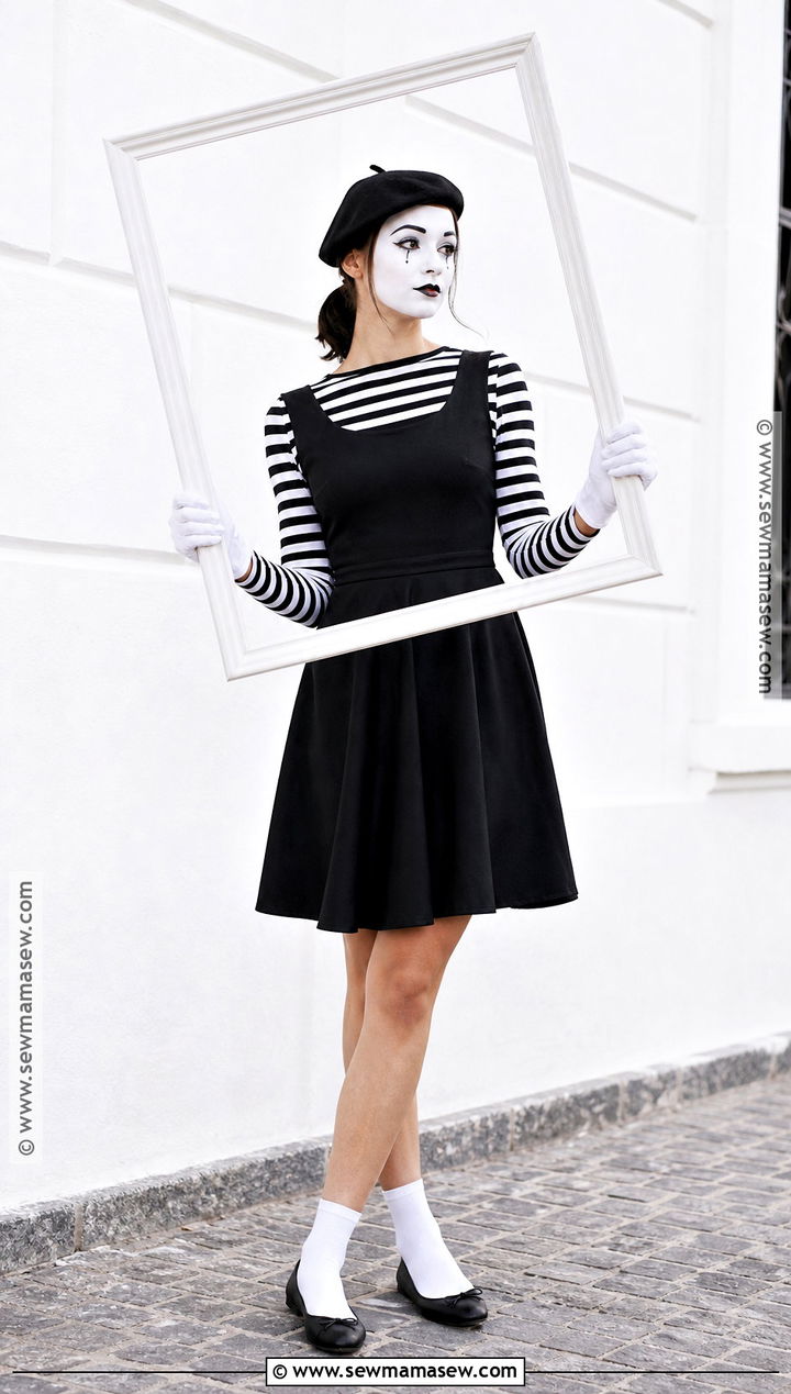 Mime Costume With Black Dress - 30 costumes with black dress
