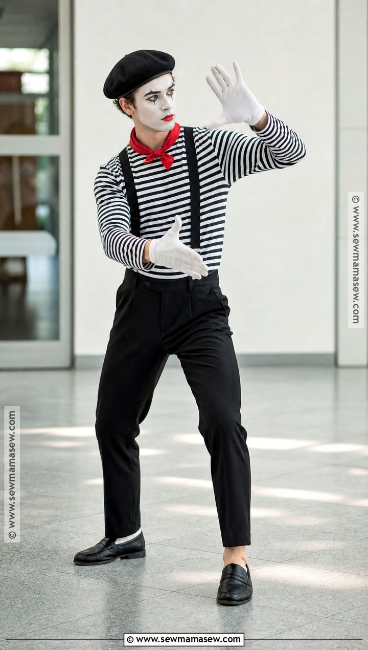 Mime Costume - 30 easy halloween costumes college