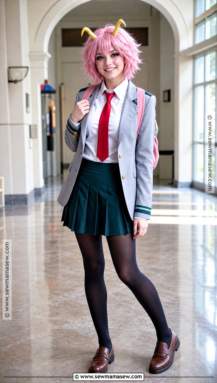 Mina Ashido Costume With Pink Hair - 35 pink hair costume ideas