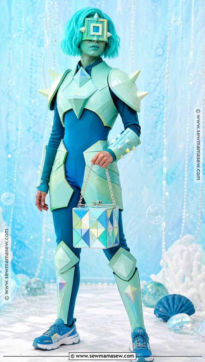 Minecraft Guardian Cosplay With Prismarine Armor - 40 minecraft cosplay ideas