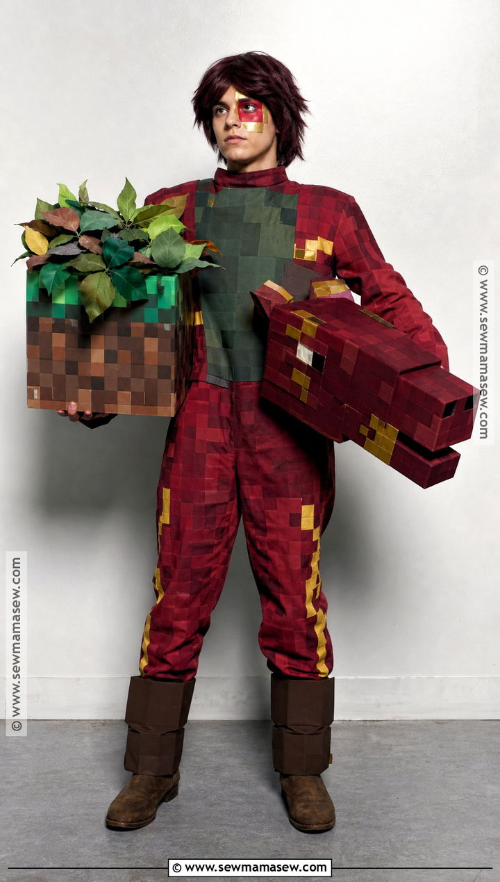 Minecraft Sniffer Cosplay With Ancient Seeds - 40 minecraft cosplay ideas