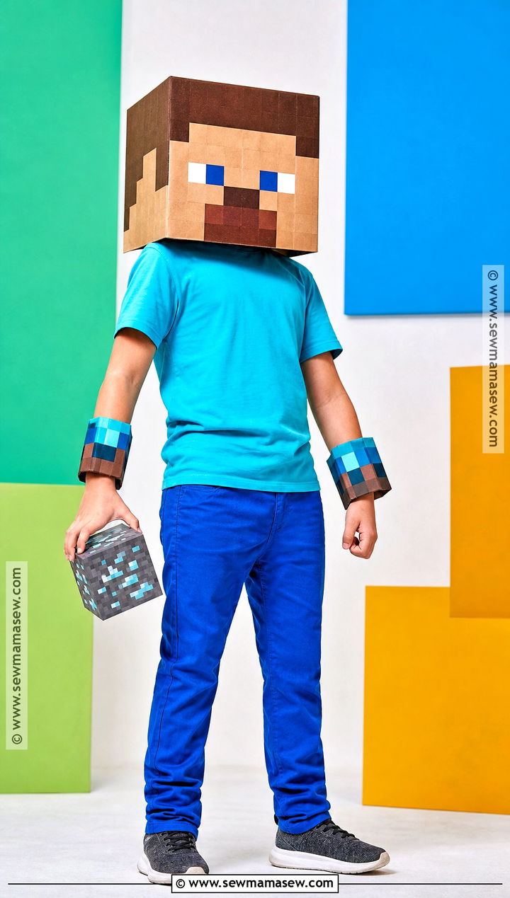 Minecraft Steve Costume - 30 pop culture costumes