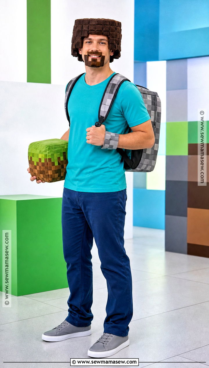 Minecraft Steve Costume - 30 film costume ideas