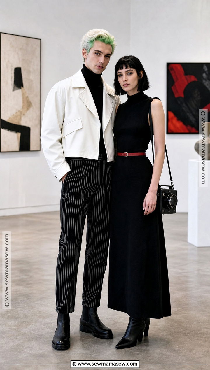 Minimalist Beetlejuice And Lydia Costume - 30 beetlejuice couple costume ideas
