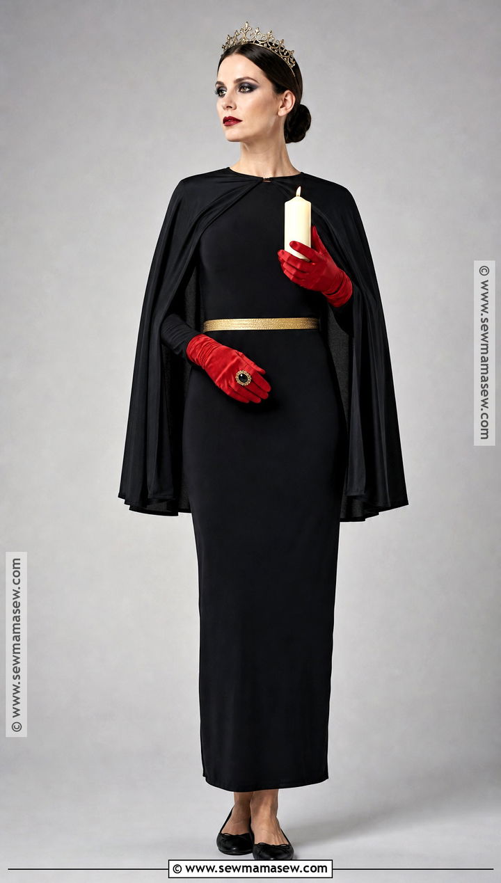 Minimalist Black Dress Lady Macbeth Costume - 30 Lady Macbeth Costume Ideas