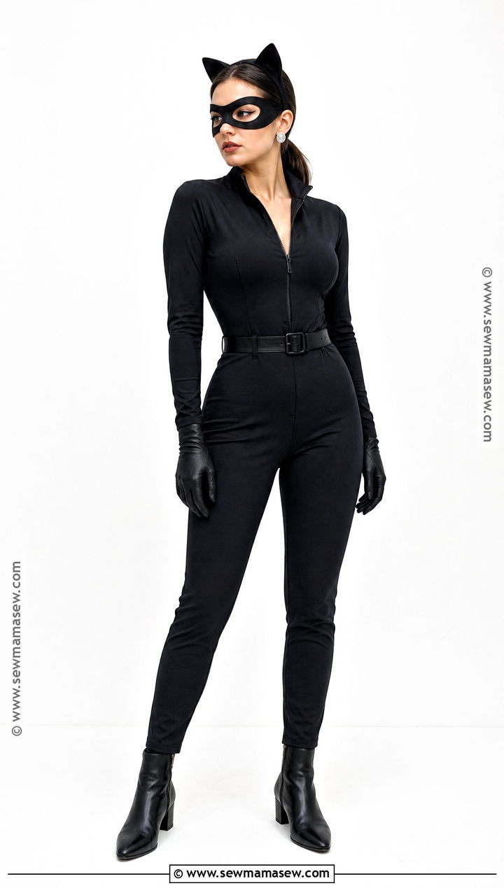Minimalist Cat Woman Costume - 40 cat woman costume ideas