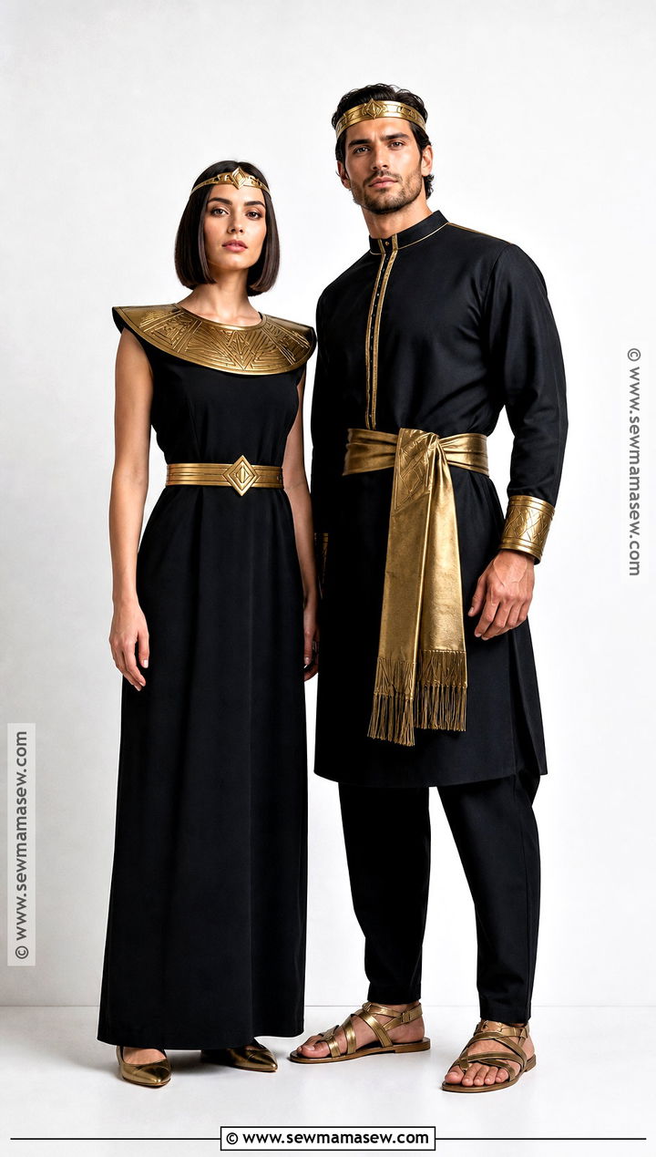 Minimalist Cleopatra Couple Costume - 30 cleopatra couple costume ideas