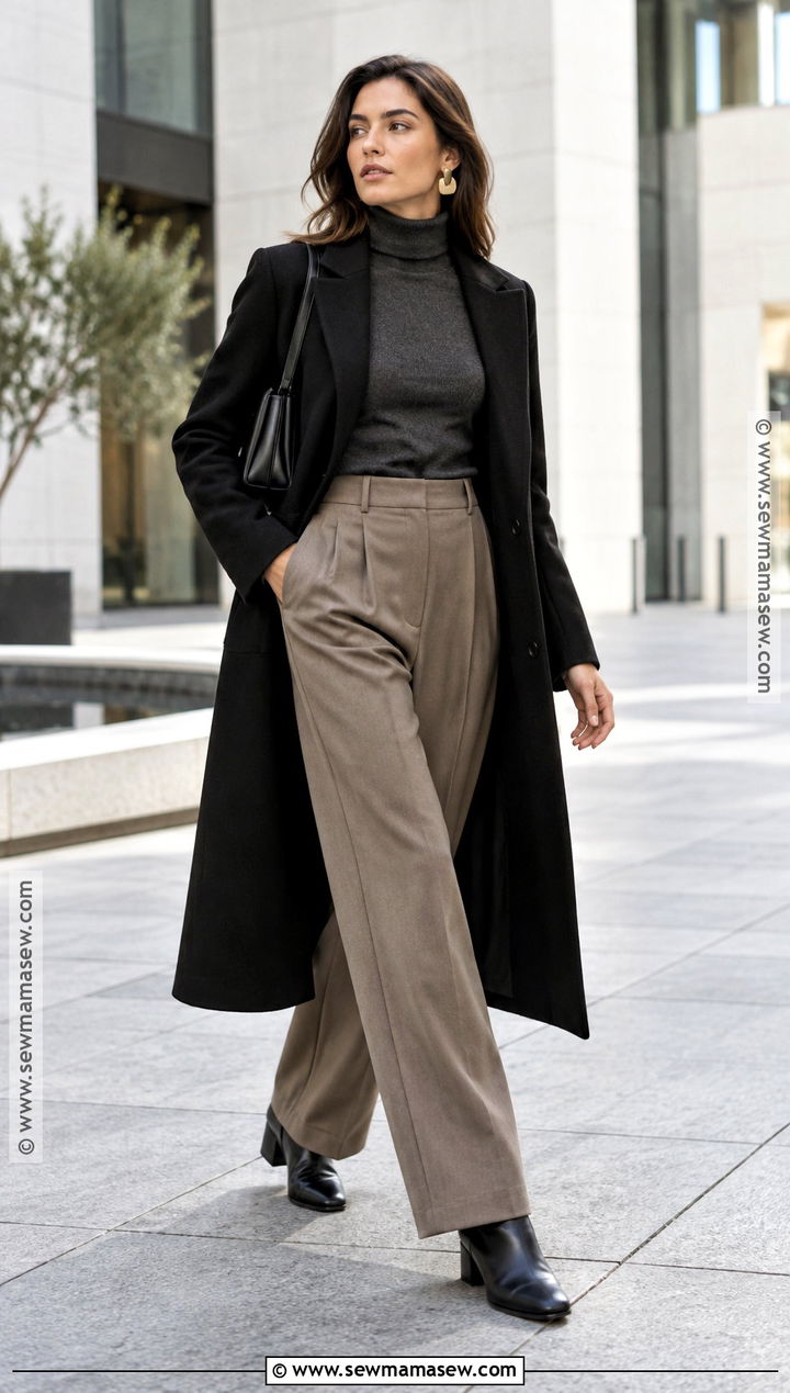 Minimalist Fall Outfit - 20 fall clothing aesthetic ideas