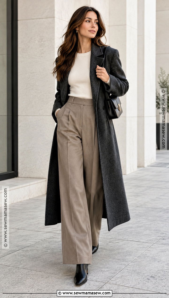 Minimalist Fall Outfit - 20 fall style aesthetic ideas