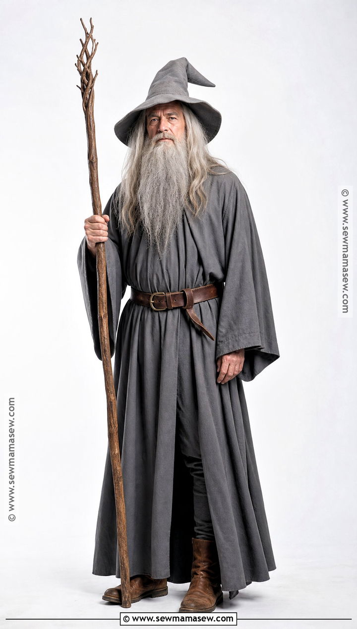 Minimalist Gandalf Costume - 30 gandalf costume ideas