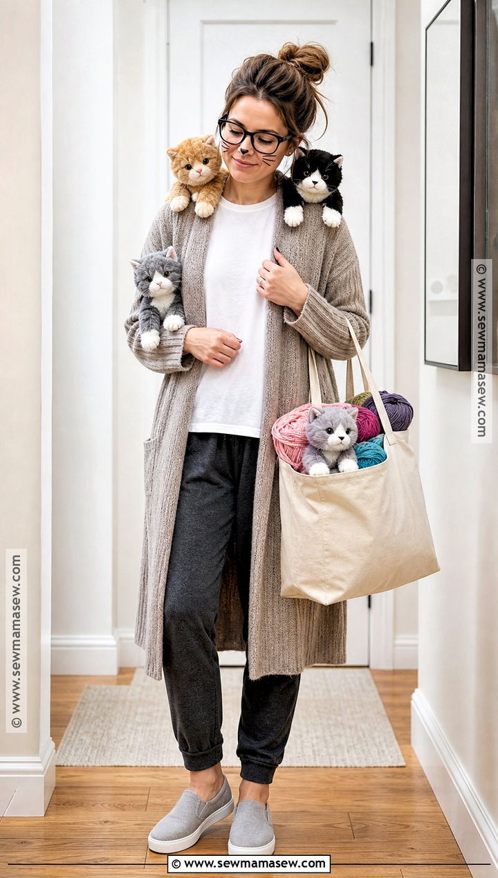 Minimalist Last Minute Crazy Cat Lady Costume - 35 crazy cat lady costume ideas