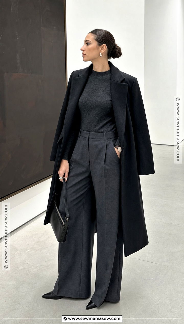 Minimalist Monochrome Halloween Outfit - 40 halloween fits